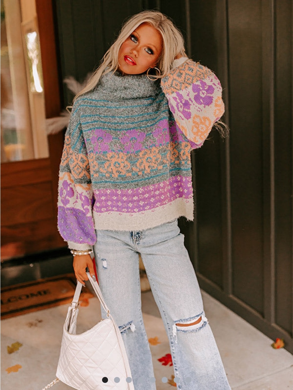 Impressions Autumn Brunch Knit Sweater